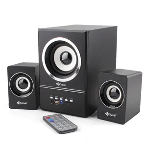 Kisonli U-2700BT 2.1 speaker system alibaba blue tooth big sound speaker with remote control