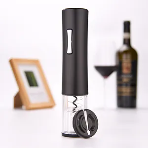 Dry Battery Operated Cork Screw Wine Bottle Electric Corkscrew Christmas Party Custom Logo Business Promotion Gift Sets