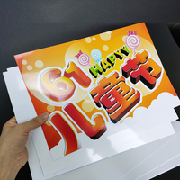 Papier autocollant double face brillant A4/A3 imperméable, impression laser, papier couché vierge, autocollants pour étiquettes, affiches d'album