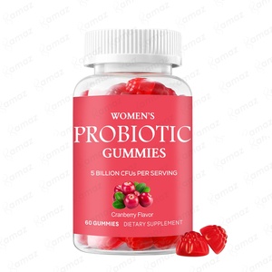 Amaz Private Label Cranberry Gummies probióticos <span class=keywords><strong>para</strong></span> Mujeres <span class=keywords><strong>para</strong></span> <span class=keywords><strong>la</strong></span> salud <span class=keywords><strong>vaginal</strong></span> Balance de pH Premium Equilibrio femenino Gummies probióticos - Product Image 3