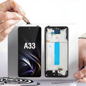 Per <span class=keywords><strong>Samsung</strong></span> per la galassia <span class=keywords><strong>A33</strong></span> AMOLED Display e LCD Frame Touch Screen parti di riparazione rotto del telefono cellulare Pantalla LCD - Product Image 3