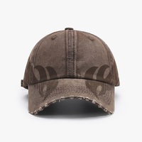 Gorra de Béisbol Estilo Dad Hat de Algodón Lavado y Desgastado, Ajustable, Tipo Polo