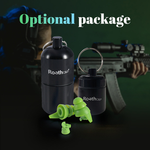 Protection auditive réutilisable en TPE de qualité médicale pour la chasse et le tir, avec interrupteur pour l'annulation des bruits d'impulsion - Product Image 4