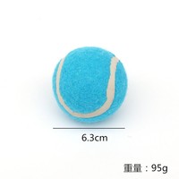 Balles de tennis de haute qualité en feutre polyester et caoutchouc, couleur personnalisée, résistantes à la pression, rebond puissant, avec logo transféré, vente en gros