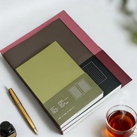 Carnet A5 vierge à couverture rigide personnalisée avec dos nu en PP, ouverture à 180 degrés, idéal pour notes de réunion, cadeau d'affaires, école