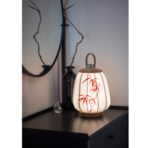Zhongshan City Guyue Lighting Factory Touch Control <b>Led</b> <b>Table</b> Lamp Battery Powered Cordless <b>Bedside</b> Night Light With Floral - Product Image 5