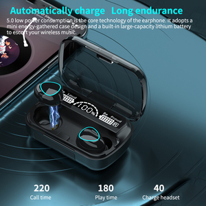 Audífonos Inalámbricos TWS <span class=keywords><strong>Originales</strong></span> con Banco de Energía, Auriculares Estéreo Deportivos para Juegos, Auriculares, Audífonos Intrauditivos M10 Damix - Product Image 3