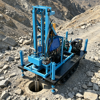 Petite plateforme de forage de puits d'eau de 200 m pour l'irrigation et l'abreuvement du bétail
