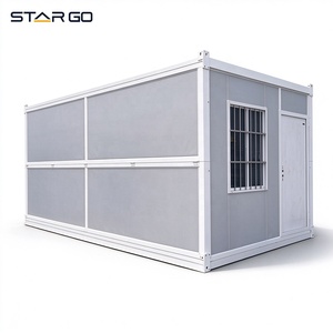 Casa Container Pieghevole da 40 Piedi con Risparmio di Spazio del 75%, 3 Camere da Letto, Aree Divise, per Esplorazione Remota - Product Image 2