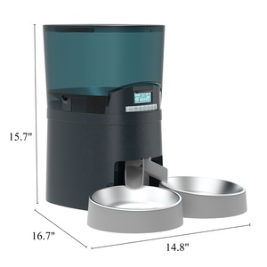 Comedero Automático para Mascotas de Gran Capacidad de 7L, Dispensador de Alimentos para Perros Grandes con Divisor de Dos Vías para Múltiples Mascotas - Product Image 4