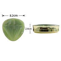 Boîte d'emballage portable de luxe en plastique pour cosmétiques en poudre, fond de teint coussin d'air et crème BB avec miroir à fermeture magnétique