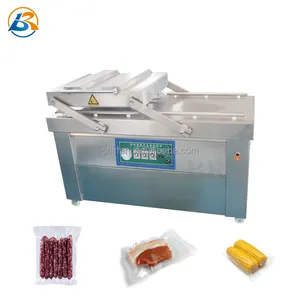 Hot sale 304 stainless steel vacuum sausage pack machine vacuum packing machine for food commercia