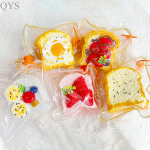 QYS Jouet Anti-Stress Écologique Pain Toast Rebond Lent Sensory TPR Silicone Squishy Pour Enfants - Product Image 3