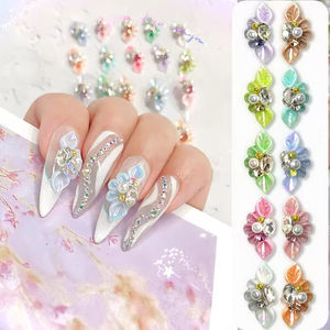 Dijes <span class=keywords><strong>de</strong></span> Lujo para Decoración <span class=keywords><strong>de</strong></span> <span class=keywords><strong>Uñas</strong></span>, Flores 3D <span class=keywords><strong>de</strong></span> Resina, Dijes Modernos para Decoración <span class=keywords><strong>de</strong></span> <span class=keywords><strong>Uñas</strong></span>, Accesorios <span class=keywords><strong>de</strong></span> Manicura - Product Image 1