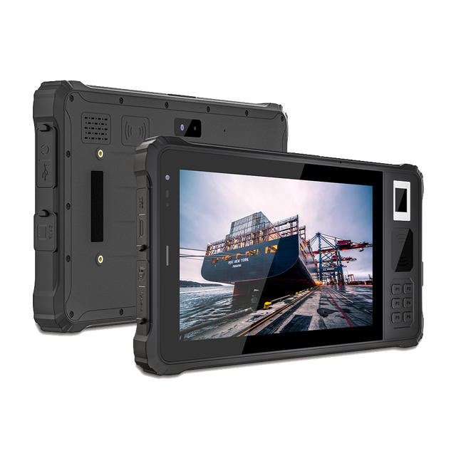 Industrial Android 10 8'' 4GB+64GB 10000mAh Built in Battery A80ST Tablet Pc with Charge Stand
