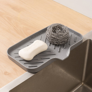 Tapis de protection en silicone pour robinet, évier de cuisine, distributeur de savon, éponge, antidérapant, écologique, moderne, anti-éclaboussures pour comptoir - Product Image 2