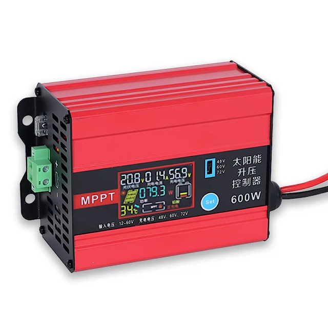 MPPT solar boost controller 600W1200W7.5A15A charging 48V60V72V