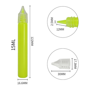 Juego de <span class=keywords><strong>pintura</strong></span> acrílica fluorescente de neón que brilla en la oscuridad <span class=keywords><strong>para</strong></span> niños, respetuoso con el medio ambiente, resistente a los rayos UV, Nox-tóxico, 15ml, suministros de arte en lienzo - Product Image 3