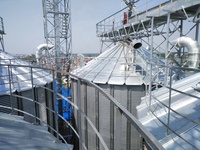 Fournisseur Or Alibaba Silo de Stockage de Riz Paddy de 500/1000/10000 Tonnes pour Ferme