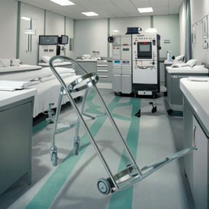 <span class=keywords><strong>Chariot</strong></span> médical commercial en acier inoxydable TC-571 Shiye avec support mobile pour <span class=keywords><strong>bouteille</strong></span> de <span class=keywords><strong>gaz</strong></span> oxygène et <span class=keywords><strong>chariot</strong></span> pour réservoir d'oxygène, design moderne - Product Image 4