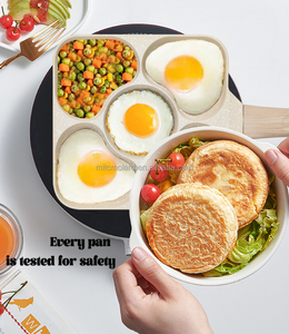 Ăn Sáng Chảo Không Dính Trứng Chiên Pan Chiên Bít Tết Hoặc Làm Bánh Burger Công Cụ 5 Lỗ - Product Image 3