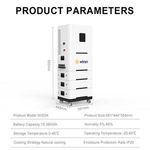 Gabinete de Batería de Litio Ferrofosfato de 15KWh, 51.2V 300Ah, Enfriamiento Natural, IP20, Uso en Interiores, 10 Años de Garantía, LCD, Onda Sinusoidal Pura - Product Image 6