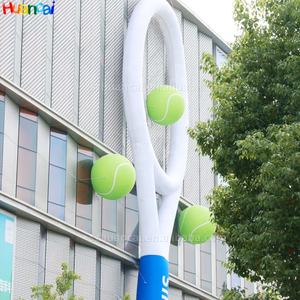 <span class=keywords><strong>Raquette</strong></span> de tennis gonflable géante personnalisée, vente chaude 2025, <span class=keywords><strong>raquette</strong></span> de badminton gonflable pour la publicité d'événements sportifs - Product Image 3