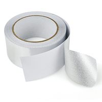 Feuille d'aluminium renforcée à haute viscosité Isolation thermique auto-adhésive forte et ruban de résistance aux hautes températures