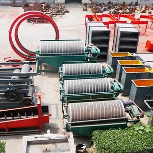 Custom 15000 Gauss Permanent Rotary Magnetic <b>Roller</b> New <b>Conveyor</b> Belt Drum Separator Ore Manufacturing Plants Automatic Motor - Product Image 2