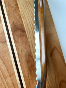 <span class=keywords><strong>2025</strong></span> món quà đặc biệt bộ đồ ăn gỗ tự nhiên placemat bánh mì cắt Board với công cụ thép không gỉ - Product Image 6