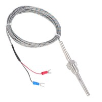 Sonde de température de type thermocouple WRN-291 PT100 en acier inoxydable IP65, filetages 4 et 2 pouces, support personnalisé Jiangsu