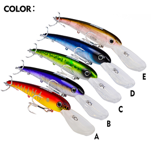 20cm 43G 5 colores flotante Artificial Big Minnow señuelo <span class=keywords><strong>de</strong></span> pesca <span class=keywords><strong>cebo</strong></span> duro HECHO <span class=keywords><strong>DE</strong></span> PVC plástico ABS para pesca <span class=keywords><strong>de</strong></span> agua dulce y salada - Product Image 6