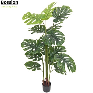 <span class=keywords><strong>Plante</strong></span> artificielle <span class=keywords><strong>Monstera</strong></span> <span class=keywords><strong>Variegata</strong></span> décorative Bossion, presque naturelle, verte, 1,5 m - Product Image 1