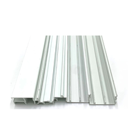 Profils d'extrusion en aluminium pour fenêtres et portes, sections en aluminium pour cadres de portes et de fenêtres pour la construction