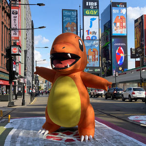 Costume de mascotte de <span class=keywords><strong>dragon</strong></span> de feu avec vêtements de dinosaures gonflables à souffleur d'air pour l'événement de fête de jeu de rôle - Product Image 6