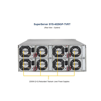 Support de Sys-4029gp-tvrt Supermicro SuperServer 4029GP-TVRT 8 x serveur Gpu V100 SXM2 32G NVLINK 4U