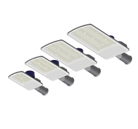 Lampadaire LED extérieur étanche IP65 en aluminium moulé sous pression pour éclairage commercial, routes publiques et parkings, 50W 100W 150W 200W