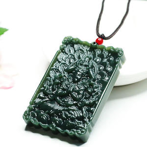 2026 ซีมัง เฮ่ยเทียนหยกกวนอิมจี้ปู๋ตู้จงเฉิงสร้อยคอขายส่ง S2032618 - Product Image 2