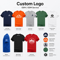T-shirt personnalisé en polycoton pour homme, OEM, vierge, mélange CVC coton-polyester, sans plis, fabricant de chemises uniformes