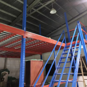 Hệ thống kệ kho hàng tầng nhiều tầng bằng thép chịu lực, có thể điều chỉnh, dạng sàn lửng công nghiệp - Product Image 6