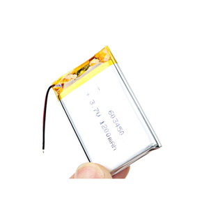 מותאם אישית 603450 1500mah 1200mah <span class=keywords><strong>3</strong></span>.7v ליתיום פולימר סוללה ליתיום יון נטענת תאי סוללות Lipo סוללות - Product Image 4