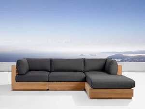 Muebles de madera de teca Juego de sofá de jardín de patio de lujo Juego de sofá de jardín de patio moderno Fabricante de muebles de sofá de exterior de teca - Product Image 2