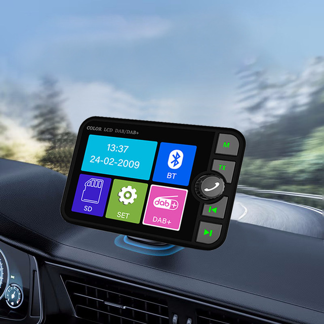 Car DAB+ Radio with Digital Broadcast for SD Card-Portable Cross-Border New Hot Sale 1 Year Warranty