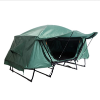 Tente tout-terrain double couche imperméable, prix d'usine, lit de couchage, tentes de camping, équipement d'extérieur
