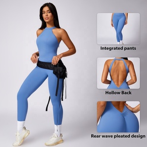 2024 nouveau body de levage de hanche de pêche et d'embellissement du dos pour les femmes en plein air course ajustement serré séchage rapide Fitness - Product Image 3