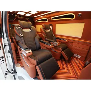 Accessoires d'intérieur de voiture de conception chaude siège pilote de classe v de luxe w447 sièges en cuir pour mercedes vito