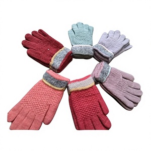 Guantes de Invierno de Felpa Unisex al por Mayor, Guantes de Punto Cálidos para Niños, para Actividades al Aire Libre, OEM y ODM - Product Image 2