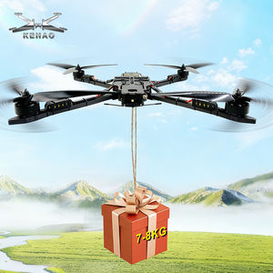 Basit Kullanım 15 İnç İHA Yük Kapasitesi 8KG VTX 3W Drone 4K Kamera Uzun Menzilli FPV Yarış Dronu Uzaktan Kumanda 130km/s - Product Image 4