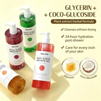 Gel Douche Éclaircissant et Hydratant au Curcuma, Acide Kojique et Papaye, Personnalisable OEM/ODM, Marque Privée, Soin Corporel