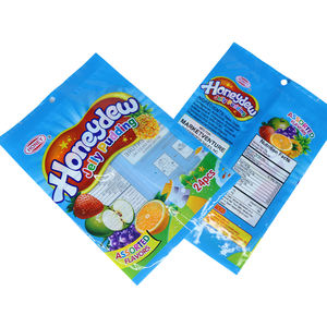 Sacs de bonbons thermoscellés personnalisés de qualité alimentaire, sac en plastique de 3,5 mylar, sac d'emballage alimentaire de bonbons gommeux à sucette avec fenêtre transparente - Product Image 3